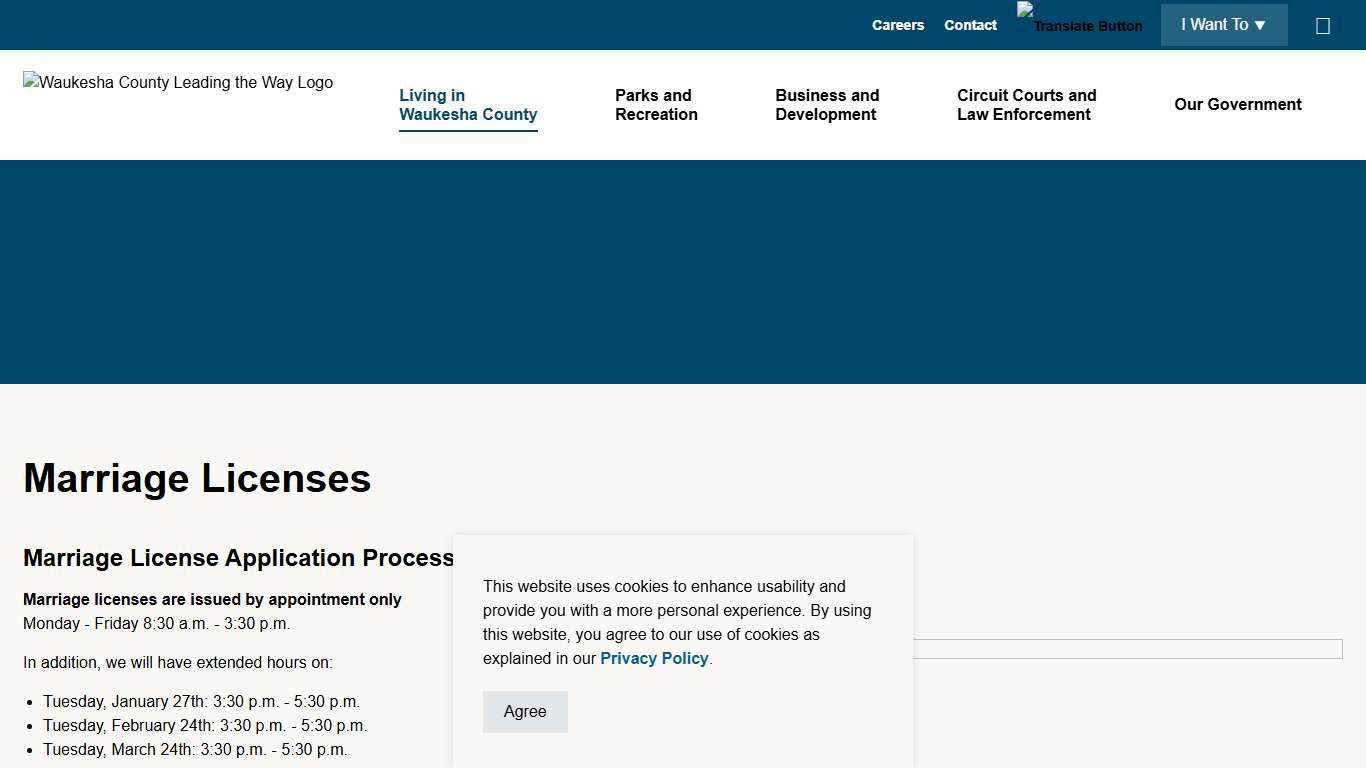 Marriage Licenses Waukesha County